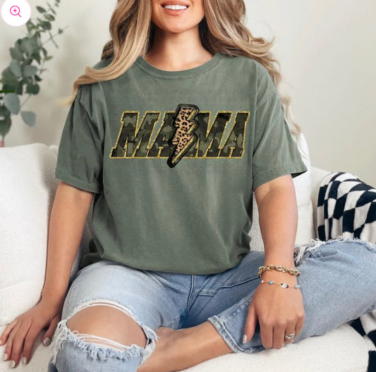 Camo Mama T-shirt