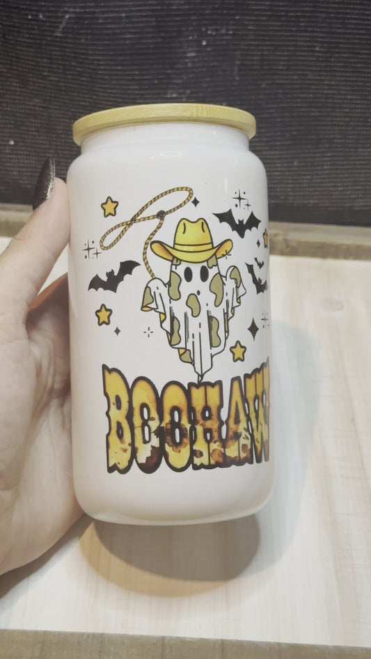 BOOHAW Beer Can Glass