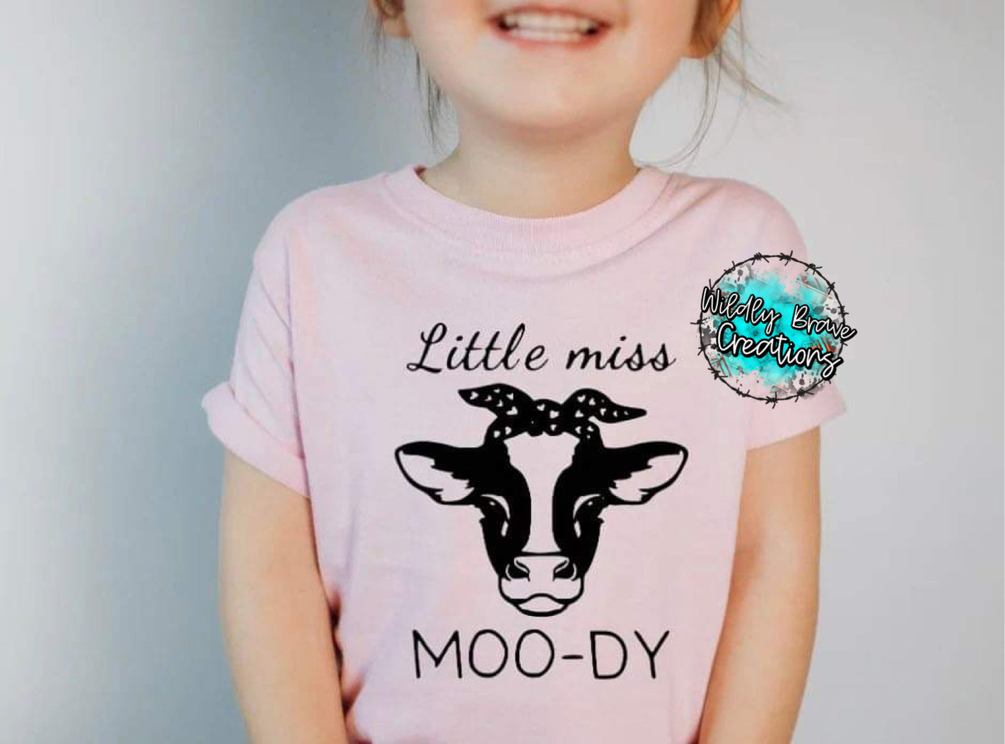 Infant/ Youth Little Miss Moo-dy